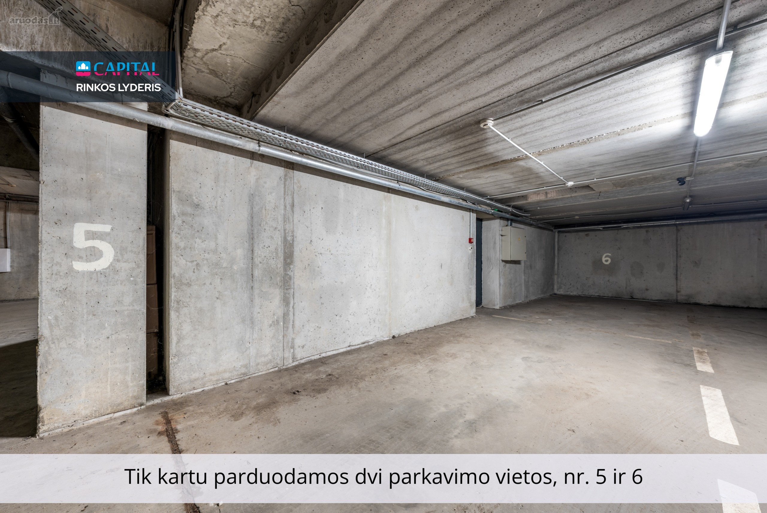 Parduodamos dvi parkavimo vietos Naujininkuose!