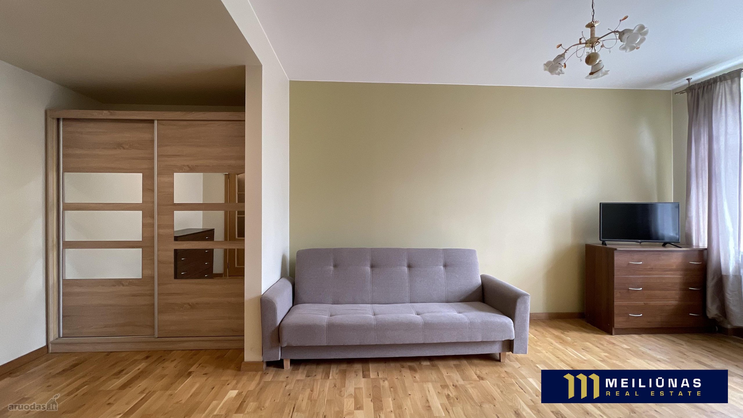 Parduodamas jaukus ir tvarkingas 1 kambario