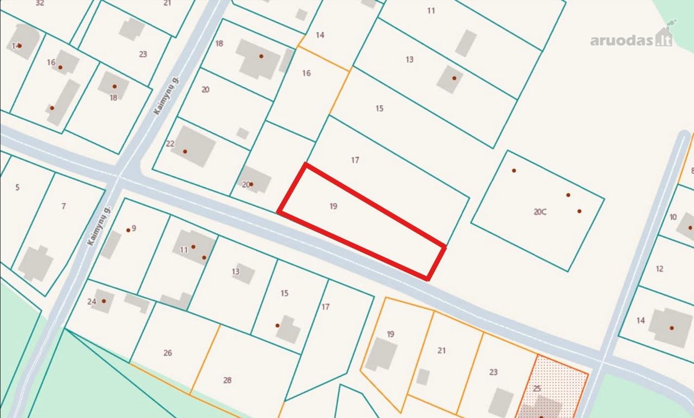 Sklypas 10.54 a Vilniaus r. Radžulių k.,