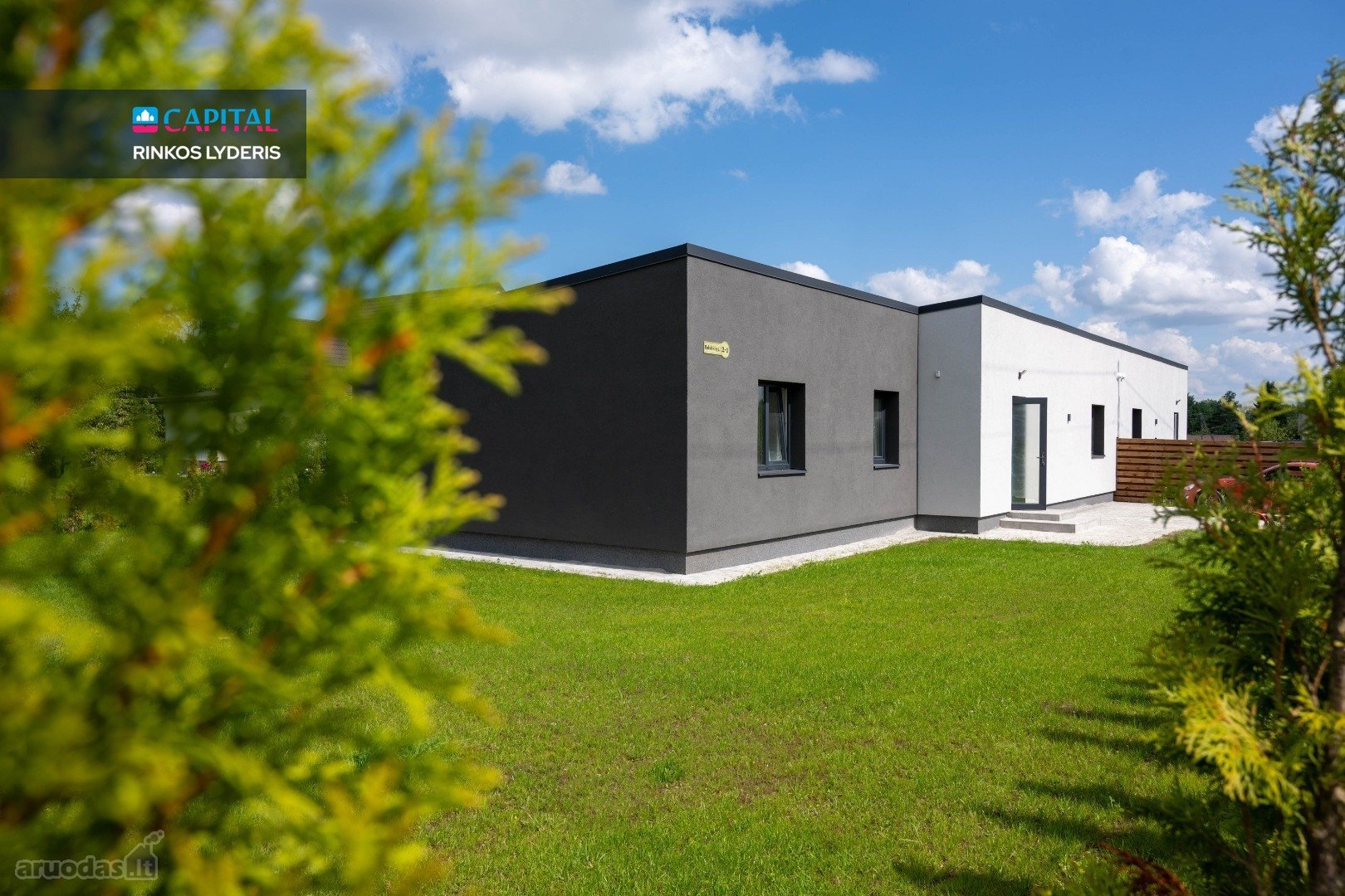 Naujos Statybos 4 Kambarių Namas Su 7,96 A