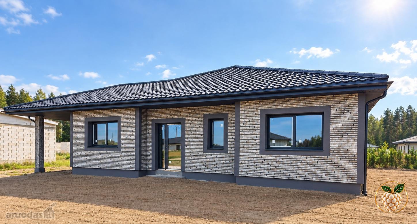 Erdvus 125,18 M² Namas 15 Arų Sklype 3
