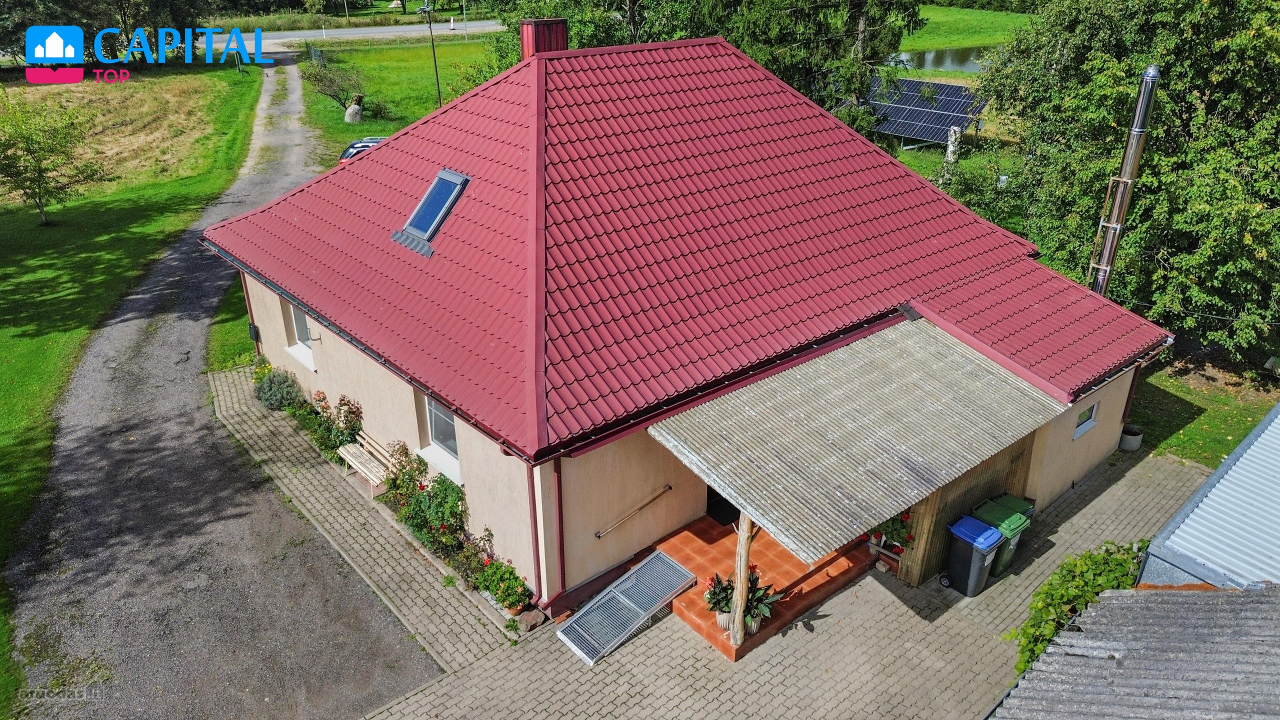 ;Parduodama Jauki Ir Išpuoselėta Sodyba