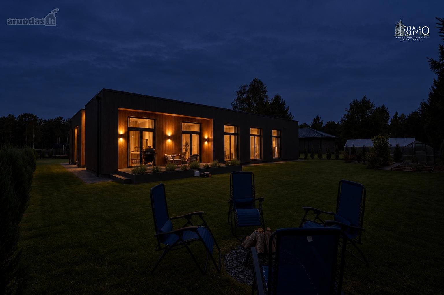 Parduodamas Kokybiškai Įrengtas 196 M² Namas