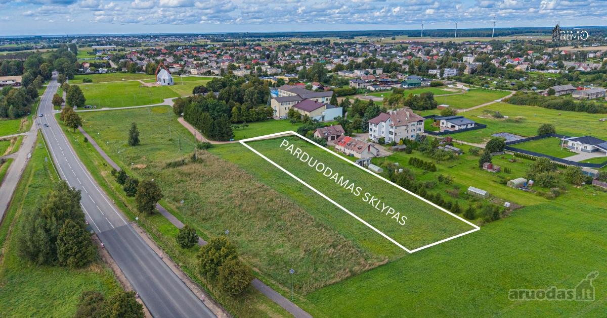 Parduodamas 34 Arų Žemės Sklypas Vydmantuose,