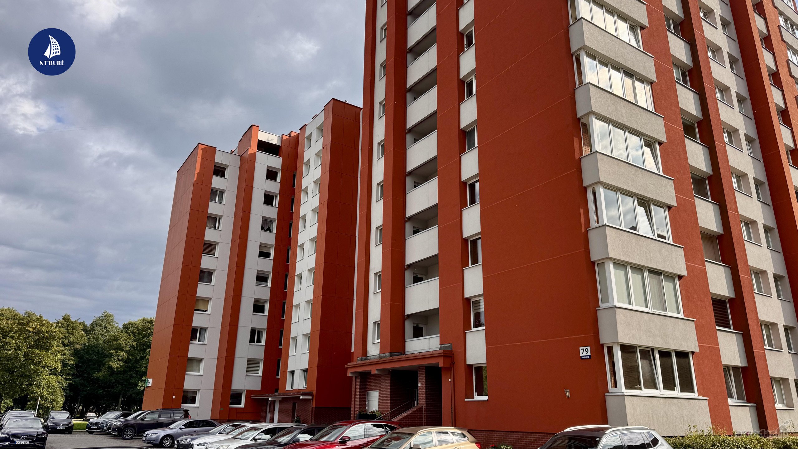 Erdvus 3 Kambarių Butas Renovuotame Name  73