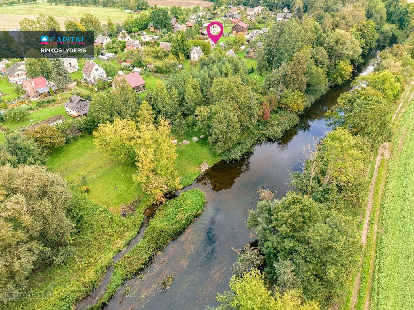 Parduodamas Sodo Namelis Prie Upės – Vos 5 Km