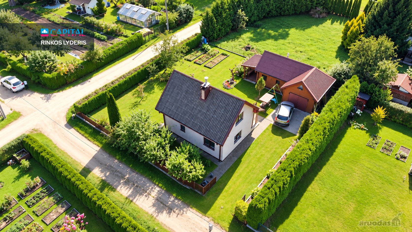Parduodamas Jaukus Sodo Namas – Visiškai
