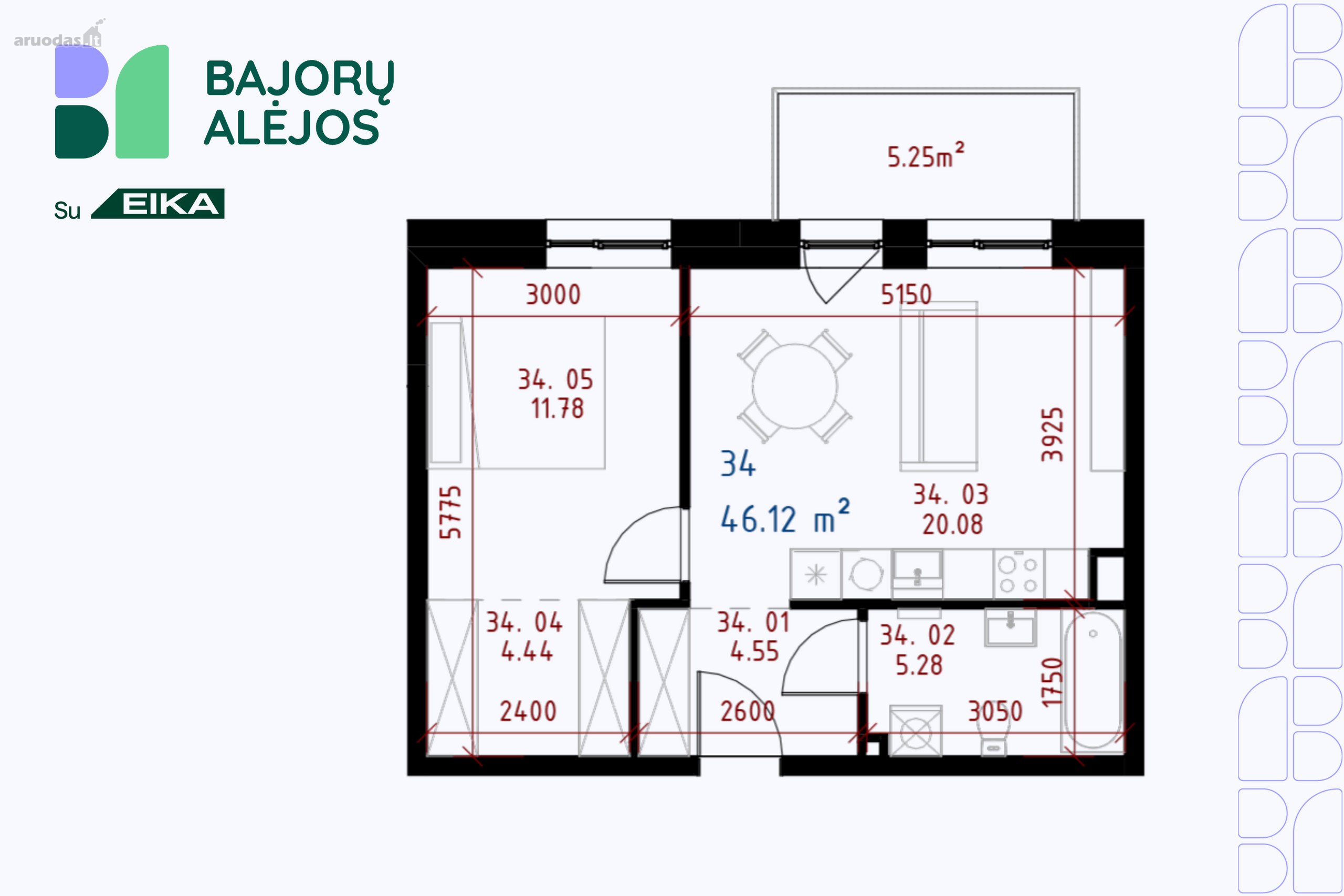 Lts Form Flat, Vilniuje Bajoruose Salaspilio g., 2 rooms flat - Aruodas.lt - No ...
