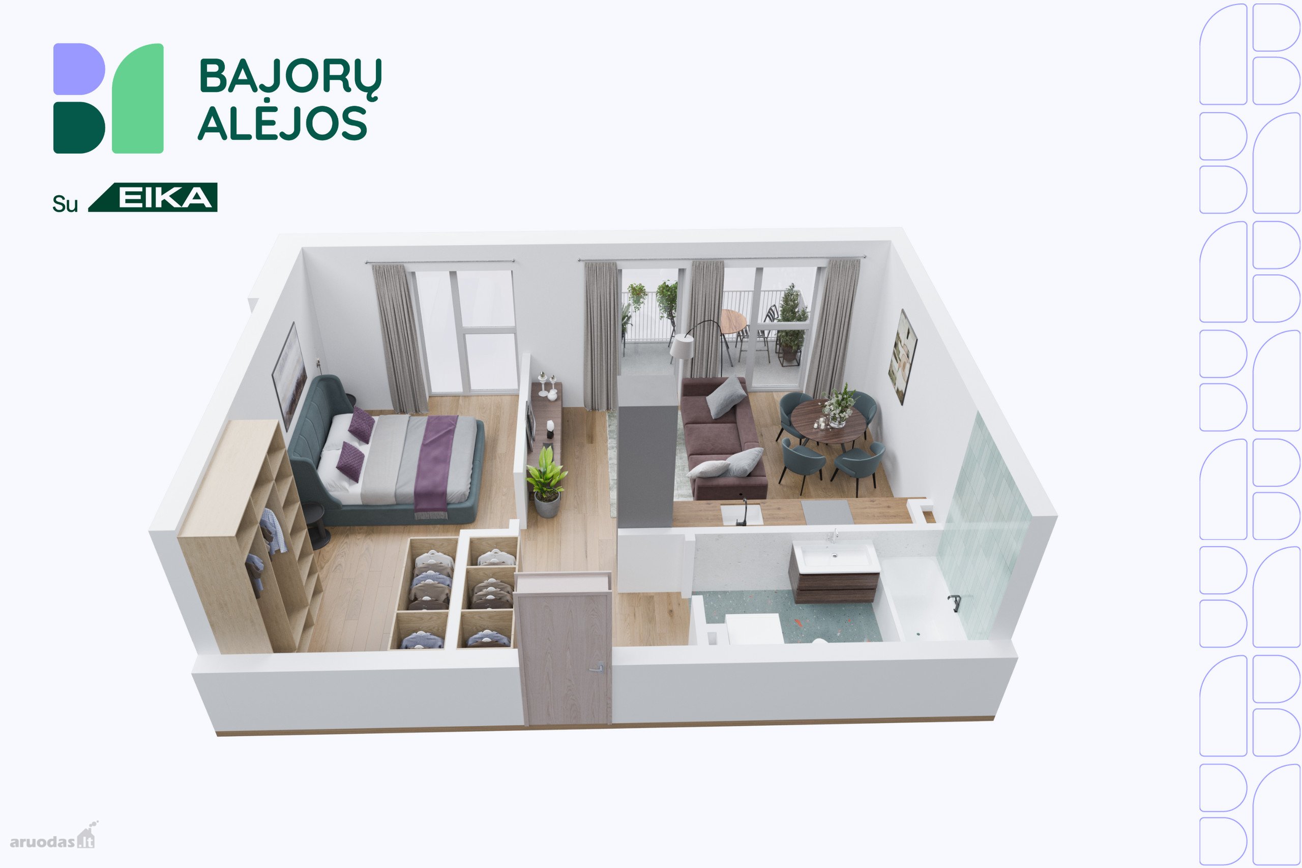 Lts Form Flat, Vilniuje Bajoruose Salaspilio g., 2 rooms flat - Aruodas.lt - No ...