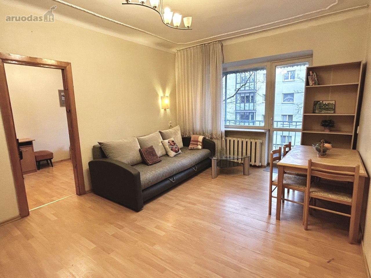 Išnuomojamas 3 kambarių butas Vilniaus
