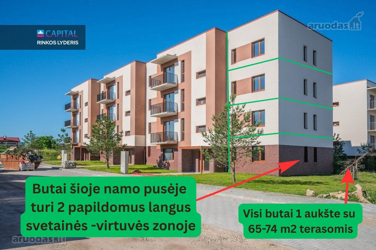 Naujas, Jaukus Ir Ekonomiškas Butų Projektas