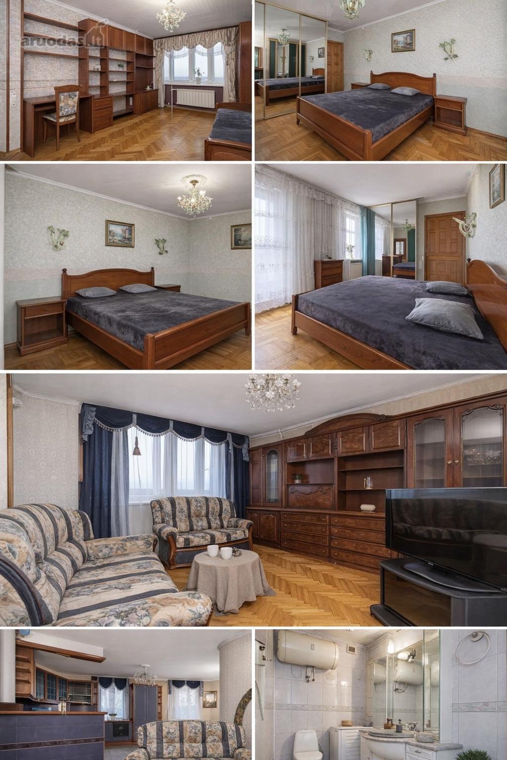 Išnuomojamas Erdvus Ir Jaukus 3 Kambarių