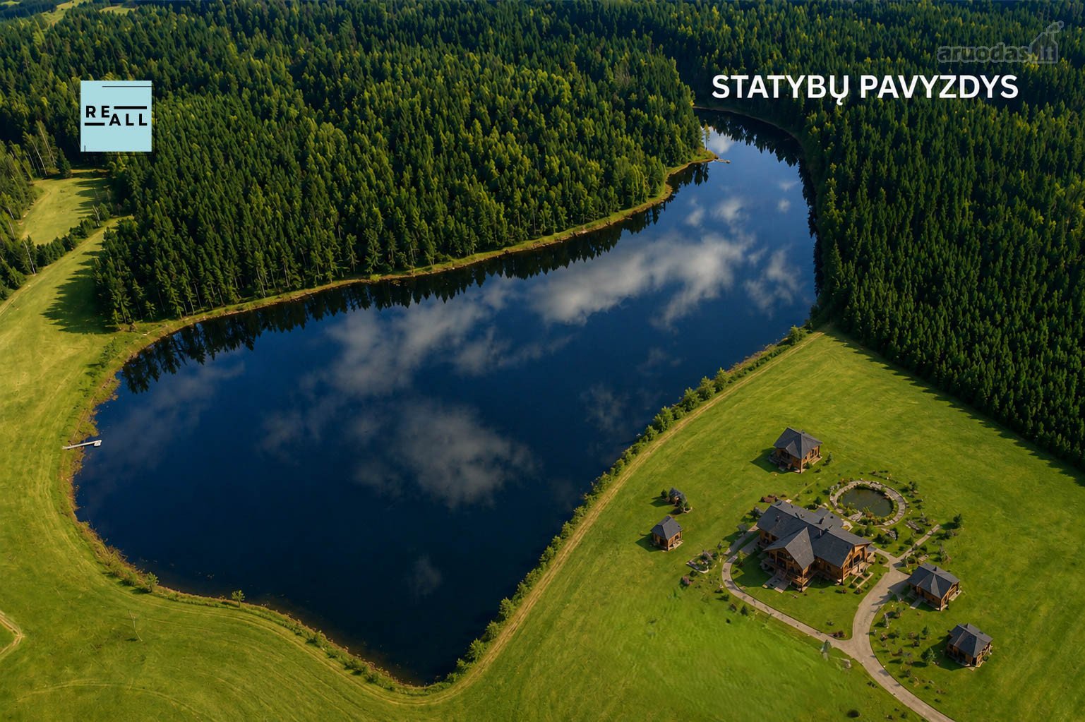 Parduodama Išskirtinis 3,2 Ha Sklypas Prie