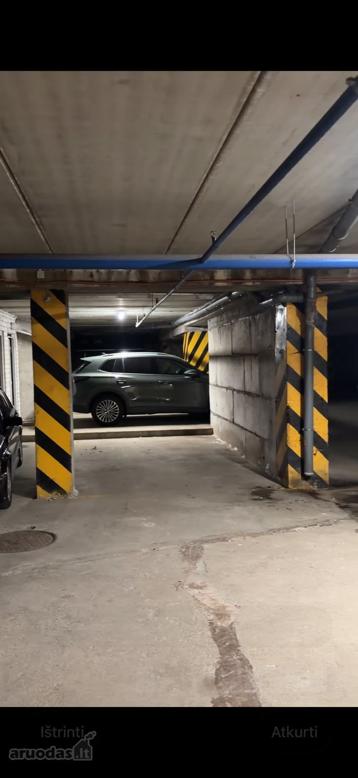 Parduodama Požeminė Parkavimo Vieta Vilniaus