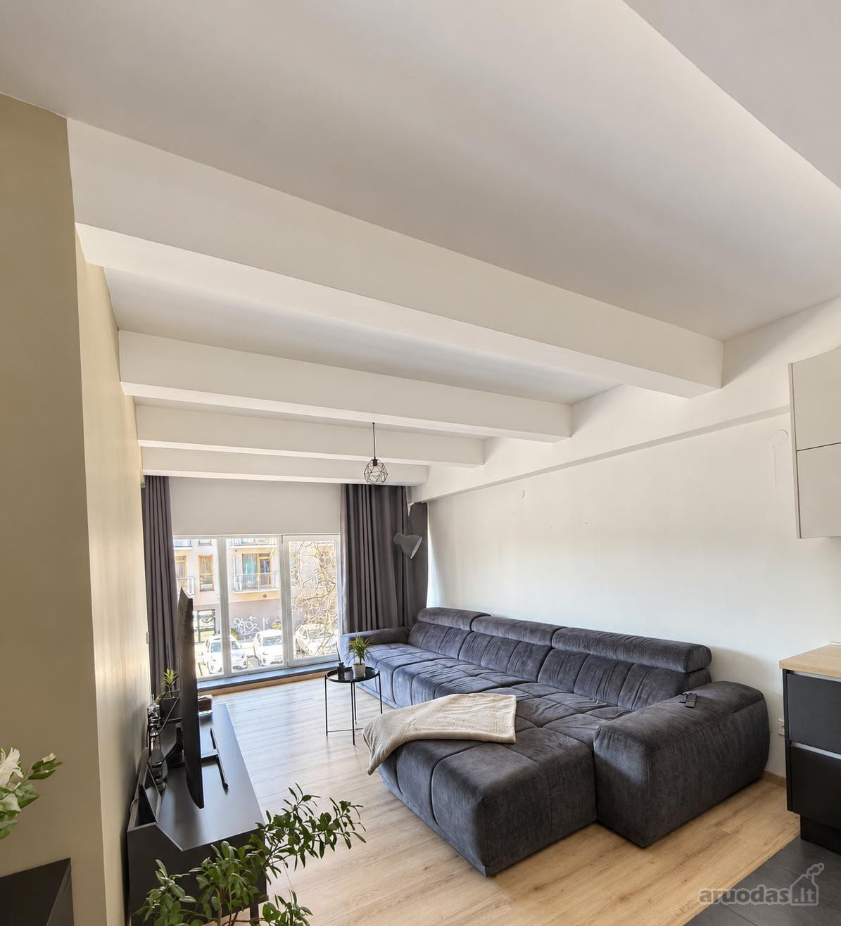 Parduodamas Erdvus 54,28 m² Butas