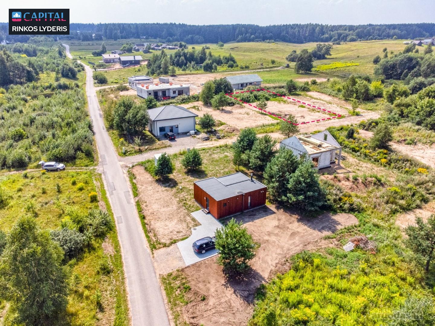 Pilaitės pašonėje – namų valdos sklypas