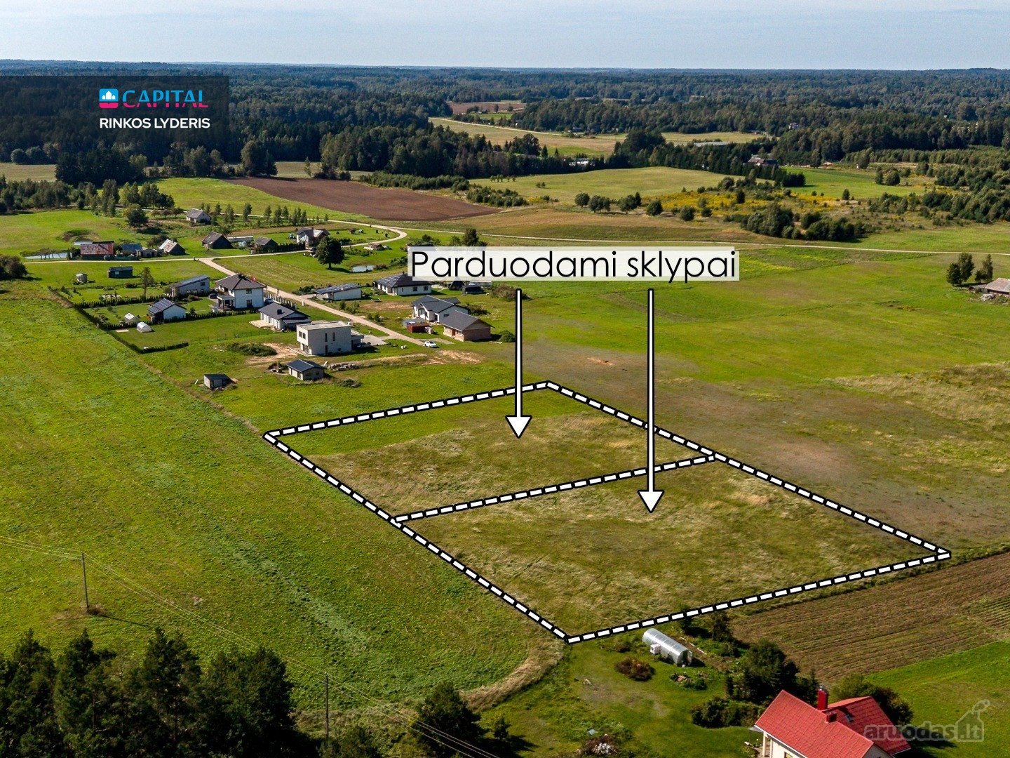 Parduodami Du Žemės Ūkio Paskirties Sklypai