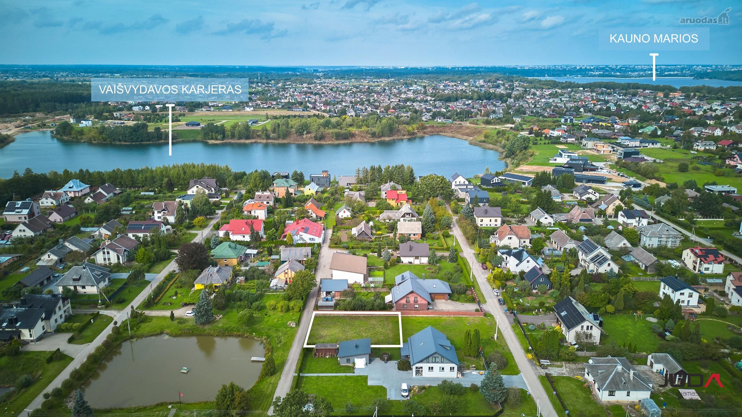 Parduodamas 6,93 arų namų valdos sklypas