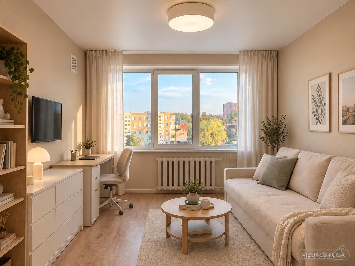 Parduodamas 1 kambario, 18,08 m² butas