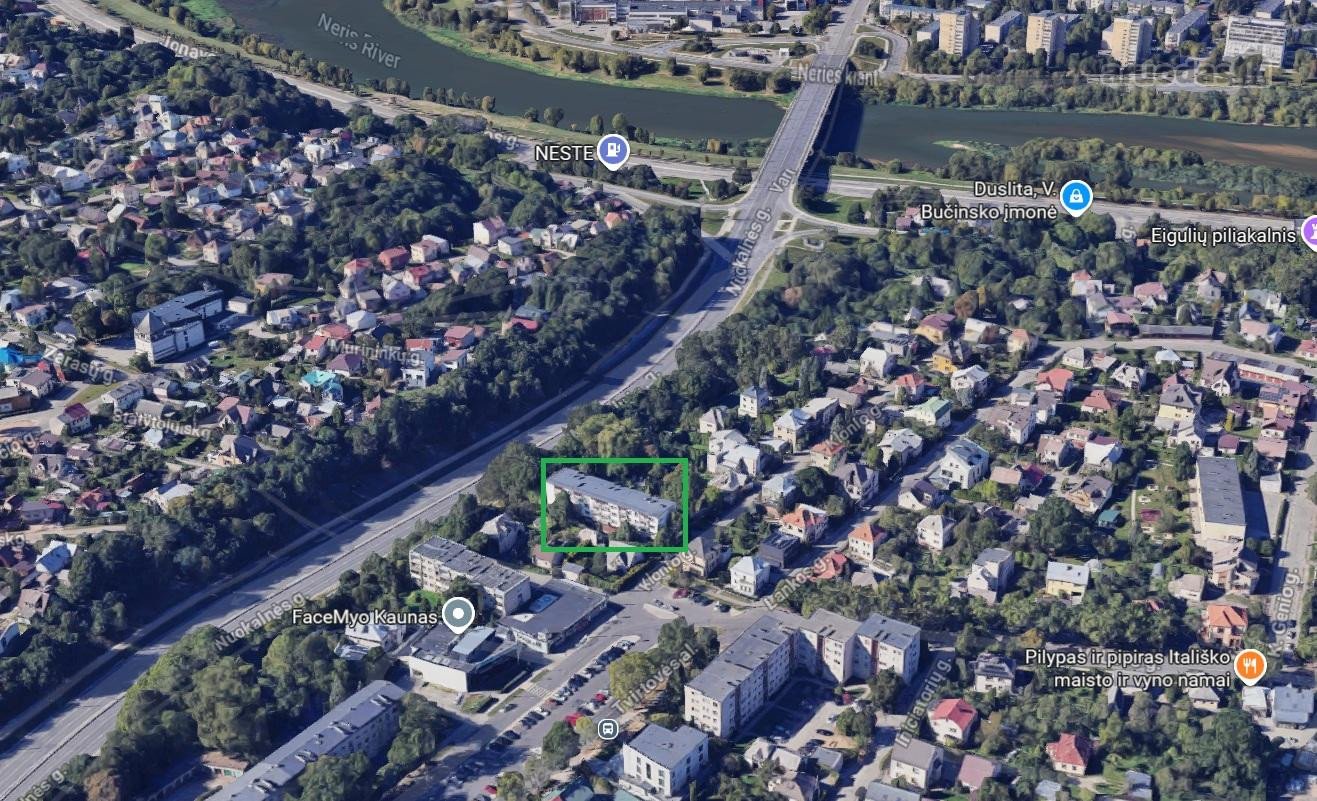 Butas Žaliakalnyje Šalia Klinikų Renovuotame