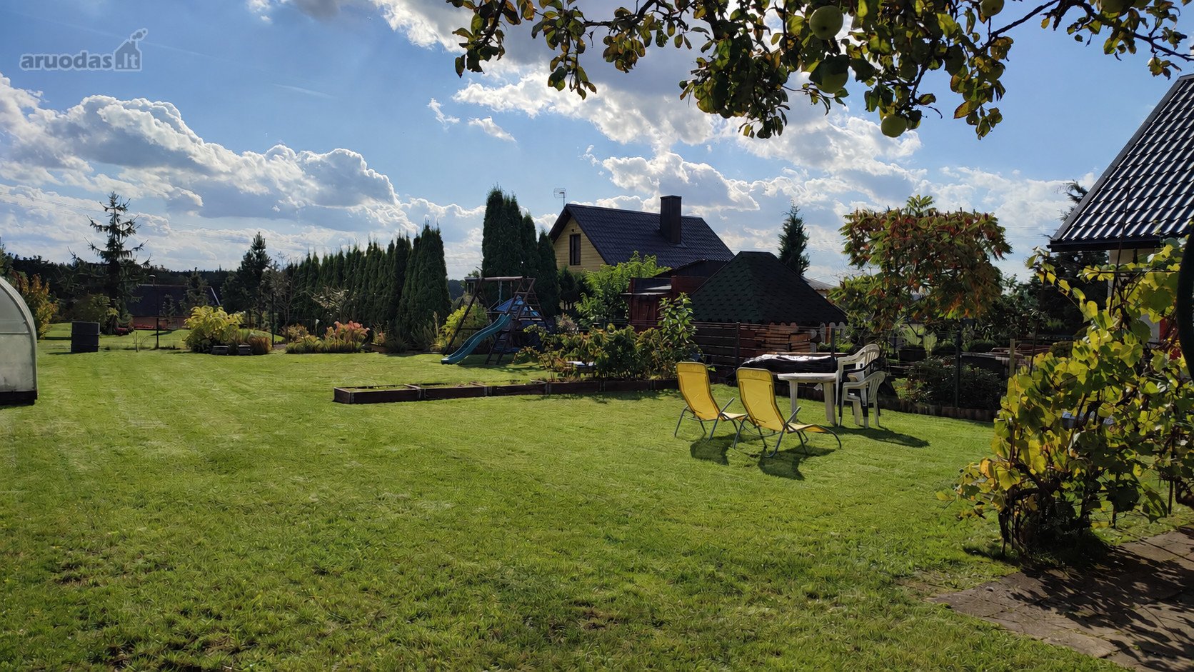Parduodamas 6 Arų Sklypas Su Sodo Namu