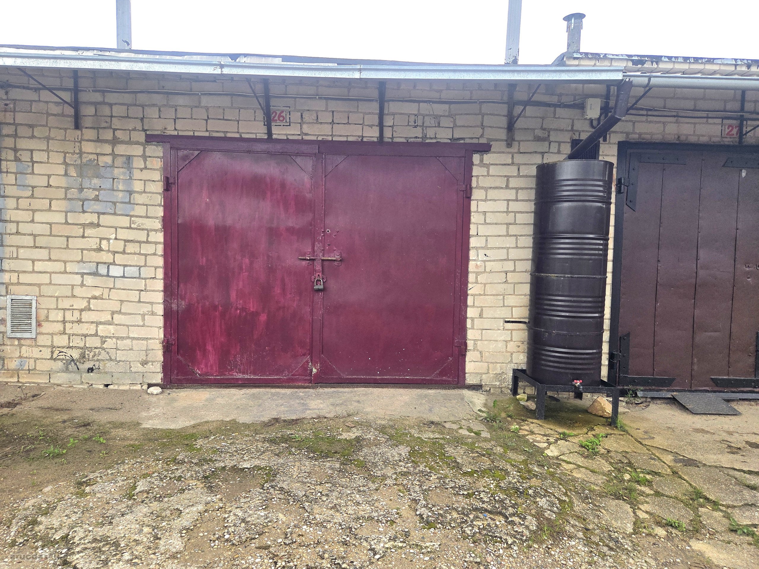 Parduodamas tvarkingas 40,22 m² garažas