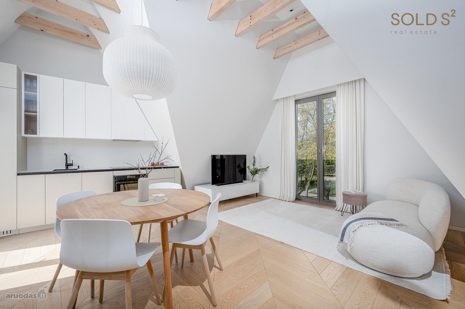 Šalia Birutės parko parduodami penthouse