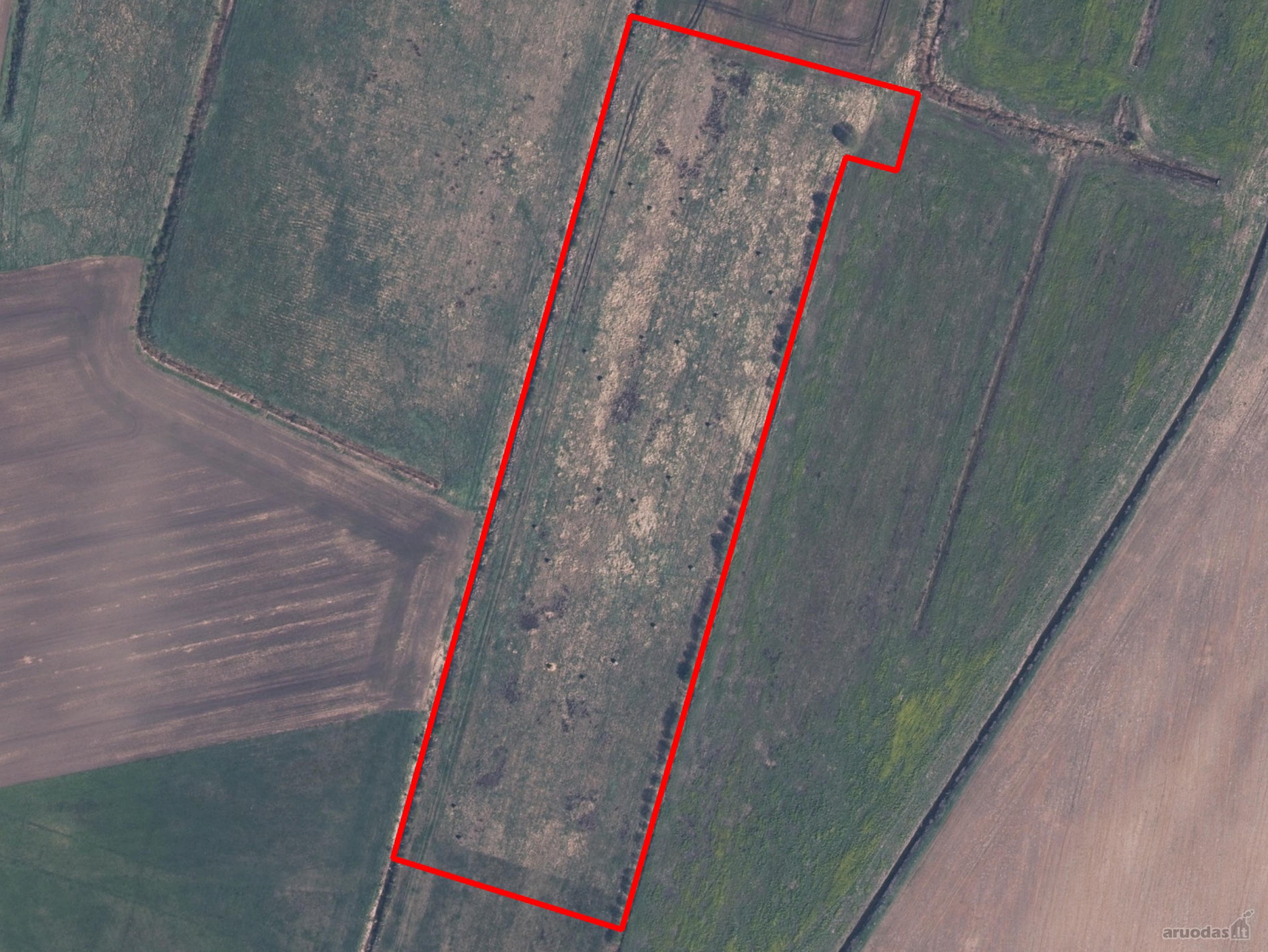 Parduodamas 2,98 ha žemės sklypas Valatškikių
