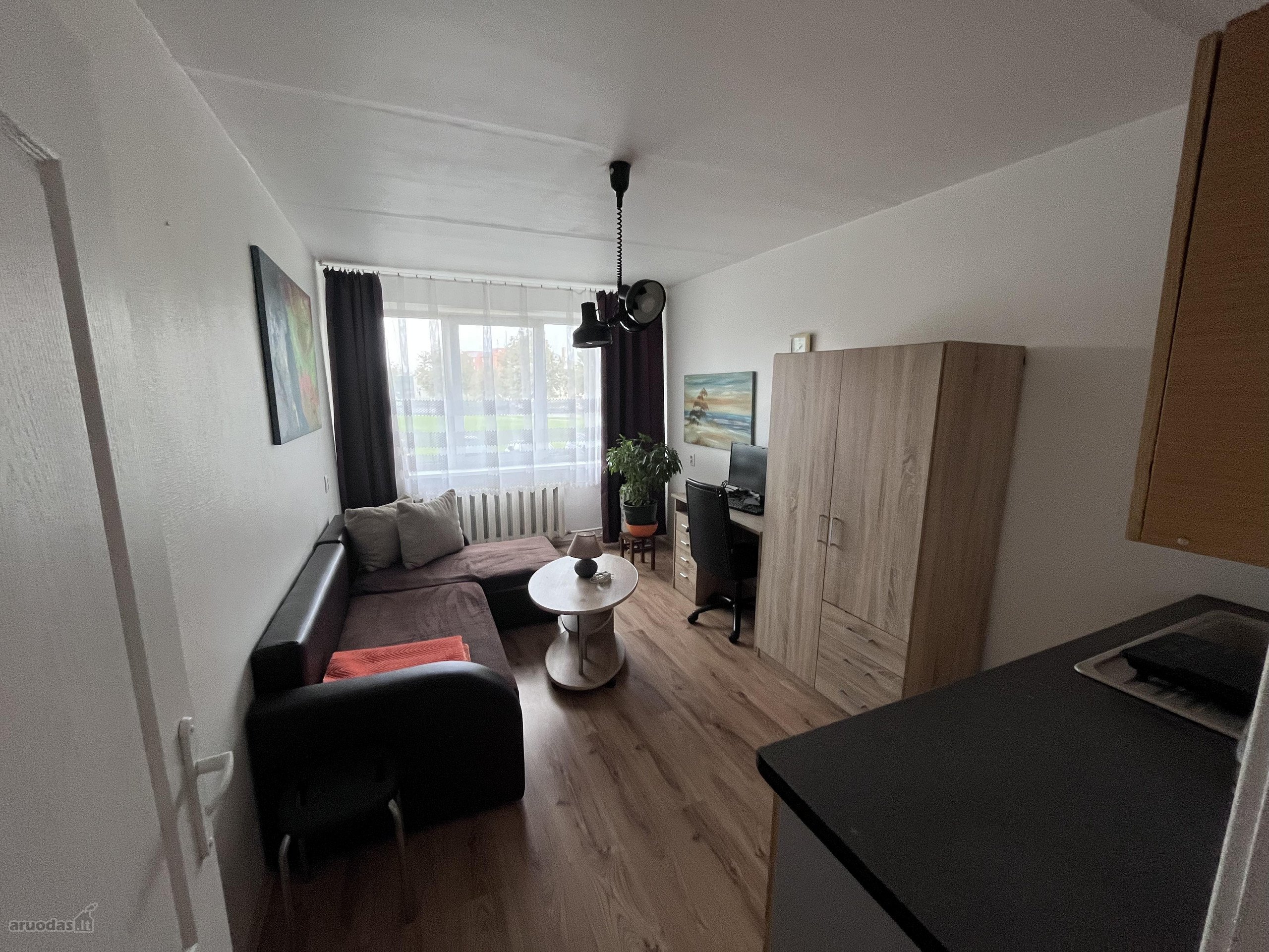 Parduodamas 39,5 m² butas pirmame aukšte