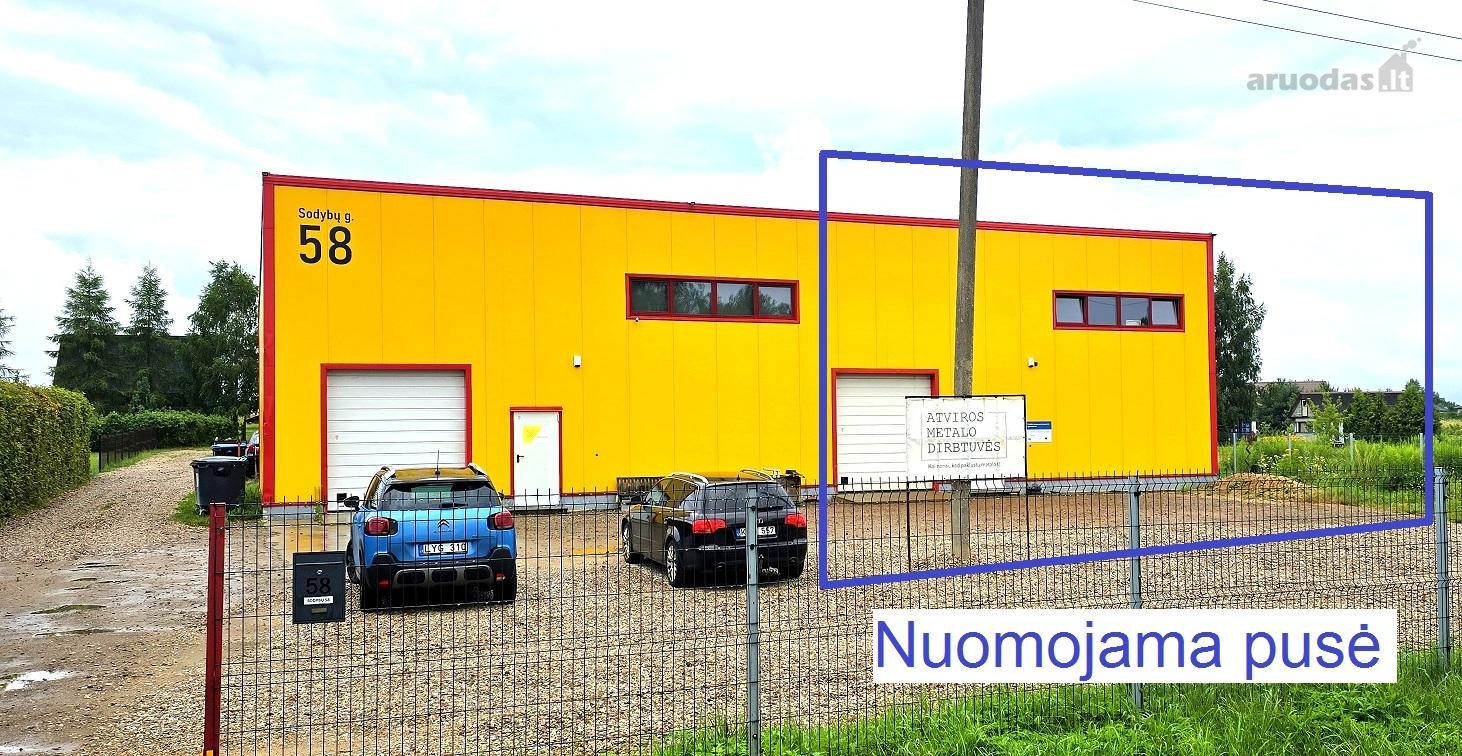 Išnuomojamos 200 kv.m. patalpos aktyviai