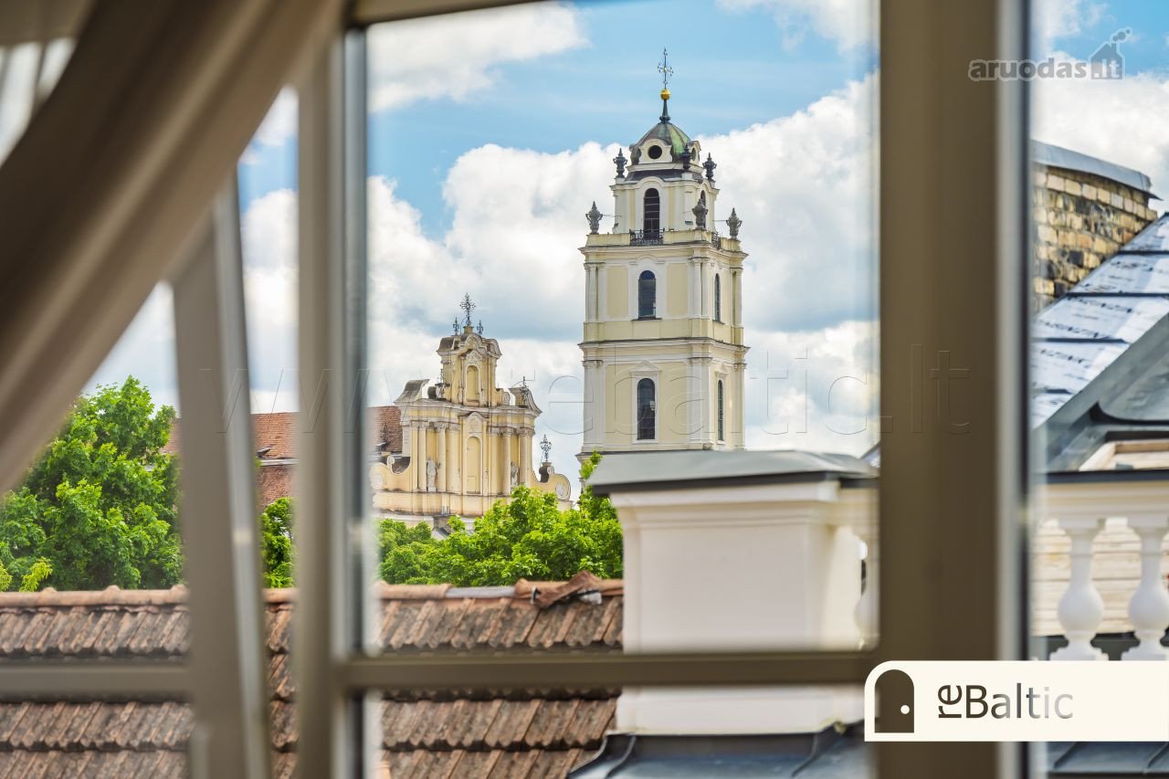 179 m&sup2; apartamentai Vilniaus Senamiesčio