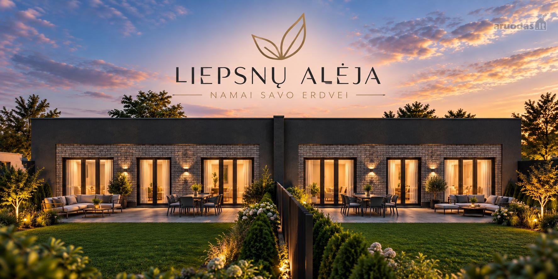 Liepsnų Alėja – Namai Savo Erdvei