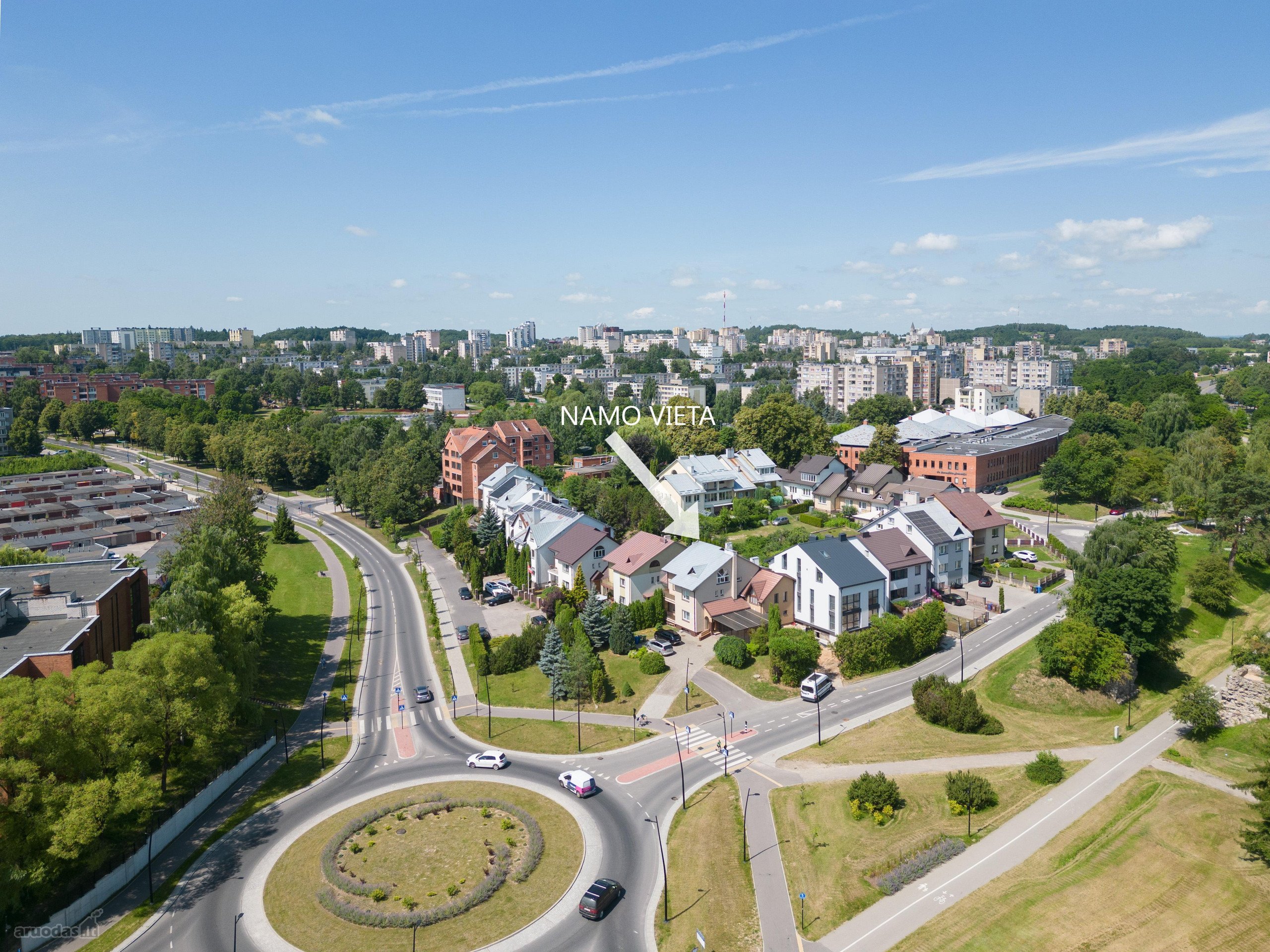Parduodamas namas vienoje patogiausių Alytaus