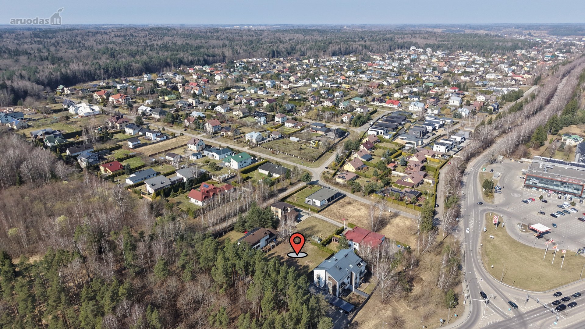Parduodamas Žemės Sklypas Šalia Miško