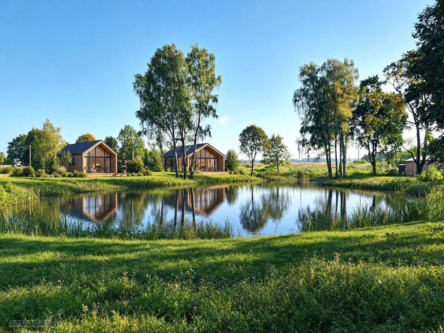1,3 ha žemės ūkio paskirties sklypas, pagal