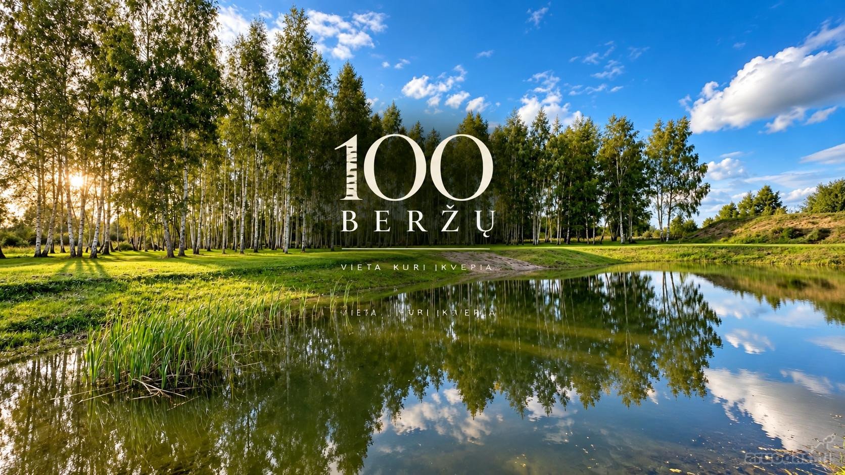 100 Beržų  66,20 A Rekreacinis Sklypas Su