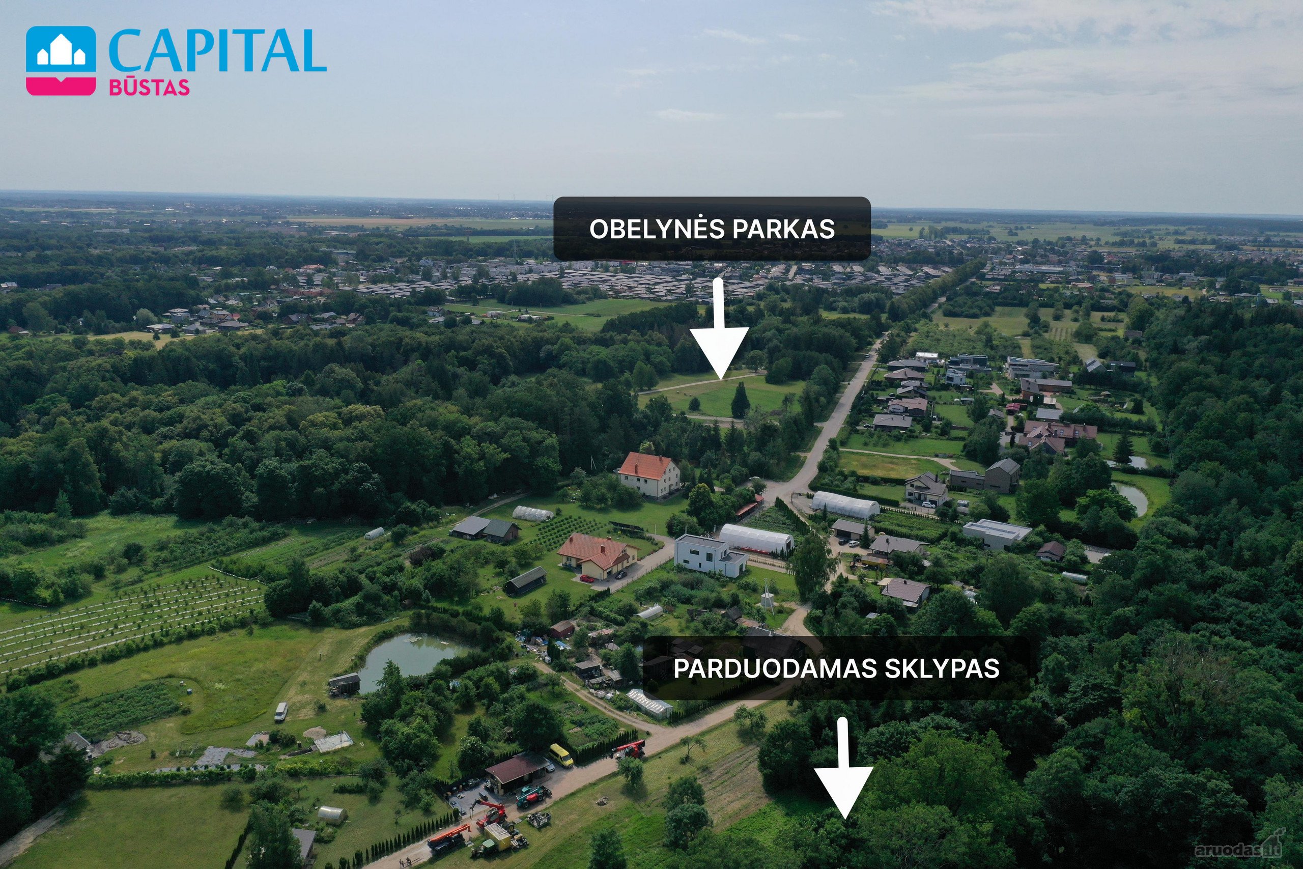 Parduodamas Išskirtinis 64,94 a Namų Valdos