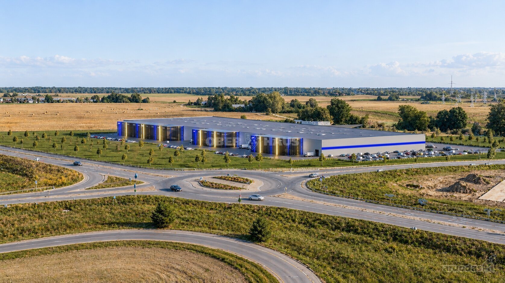 Nuomojami sandėliai naujai projektuojamame