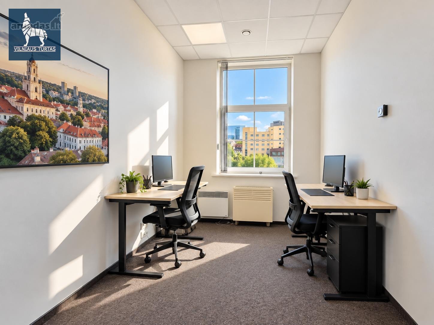 Privatūs Kabinetai Šnipiškėse – Nuo 230 €/mėn
