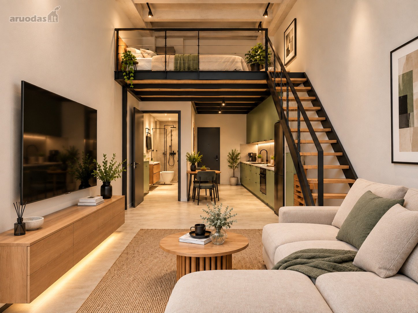 Parduodamas Loftas / Studija