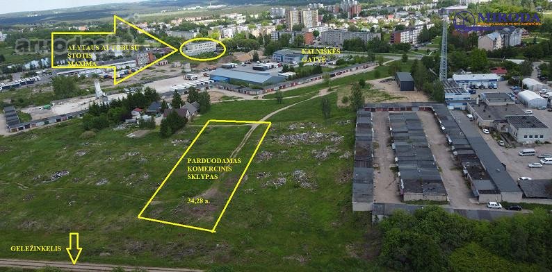 34,28 a Komercinės Paskirties Sklypas Alytuje.