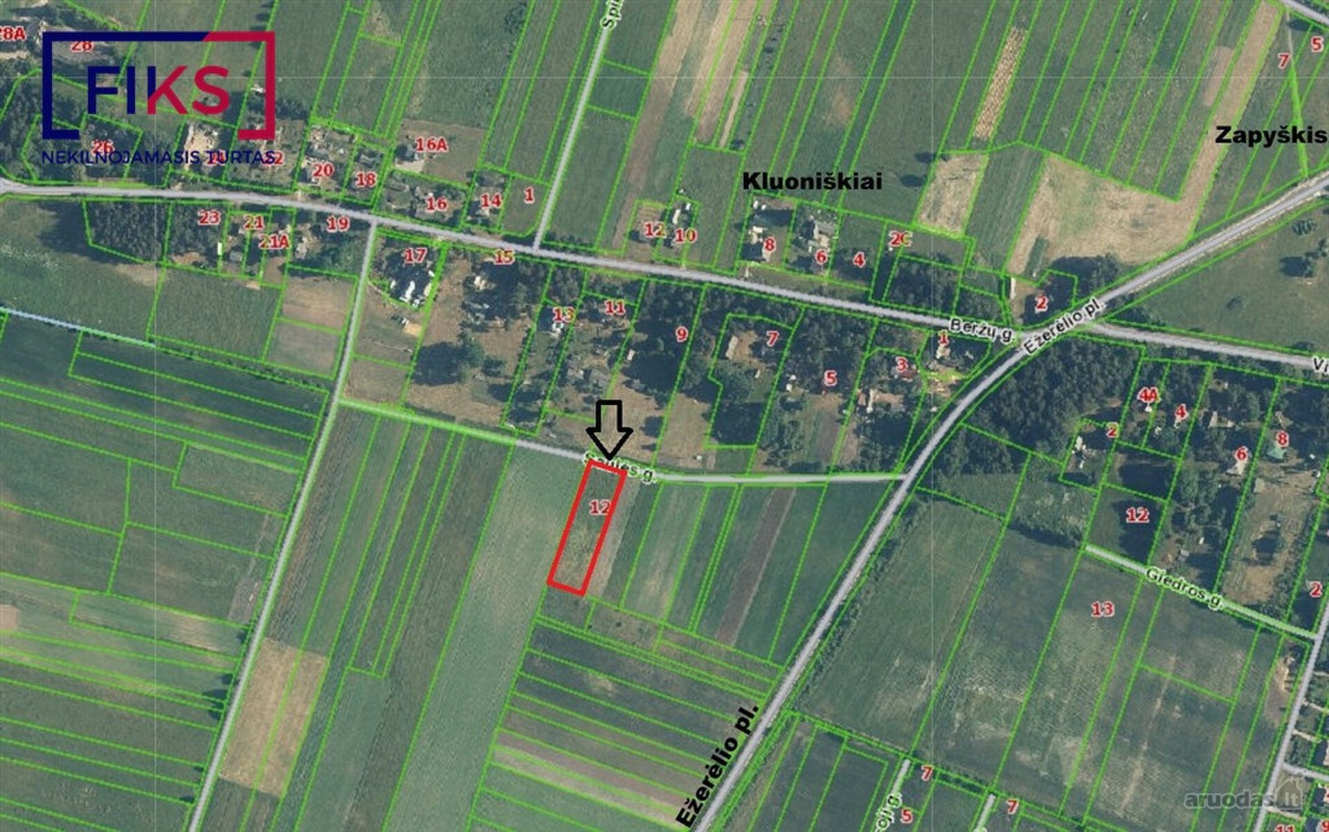 Parduodamas 36,35 A Namų Valdos Sklypas