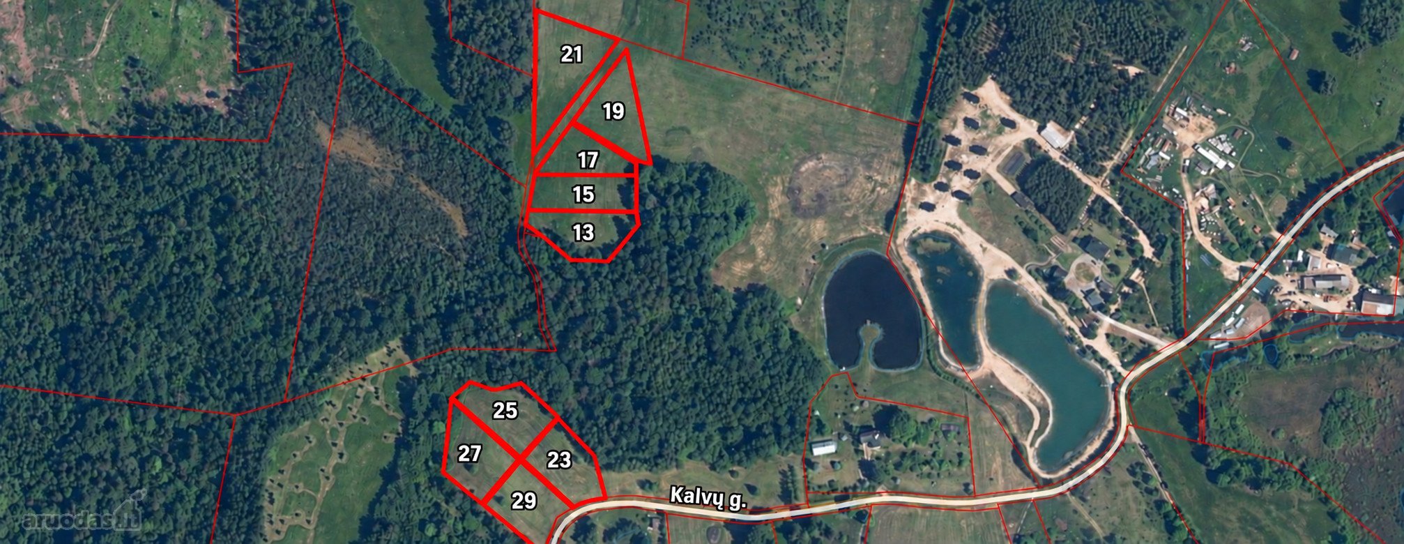 Parduodami namų valdos sklypai Trakų r.,