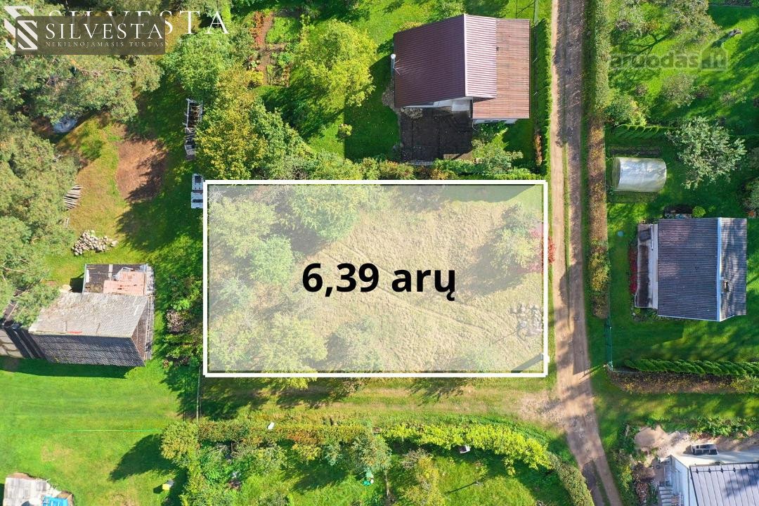 Parduodamas 6,39 Arų Sklypas Pugainių K. –