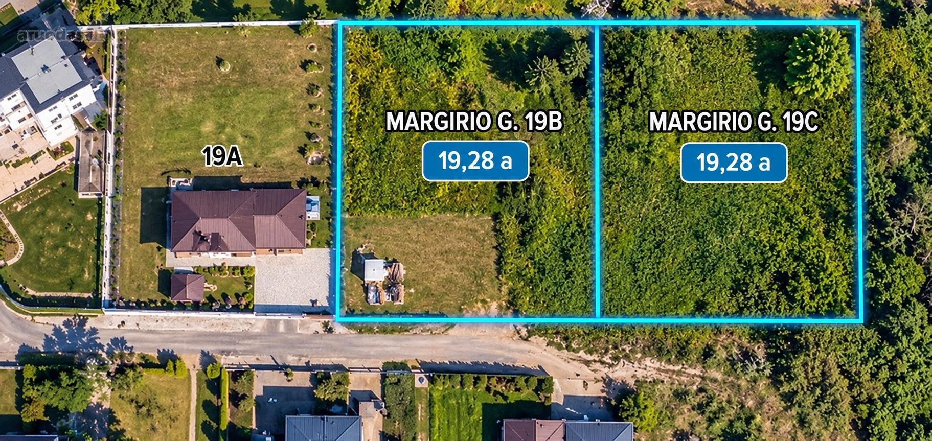 Parduodamas 19,28 A Sklypas Panevėžyje,