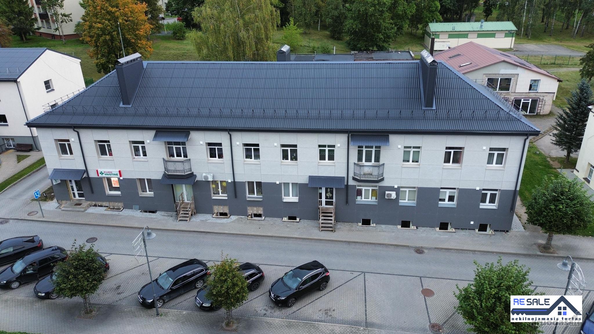 Parduodamos 87,45 Kv. M. Neįrengtos Patalpos