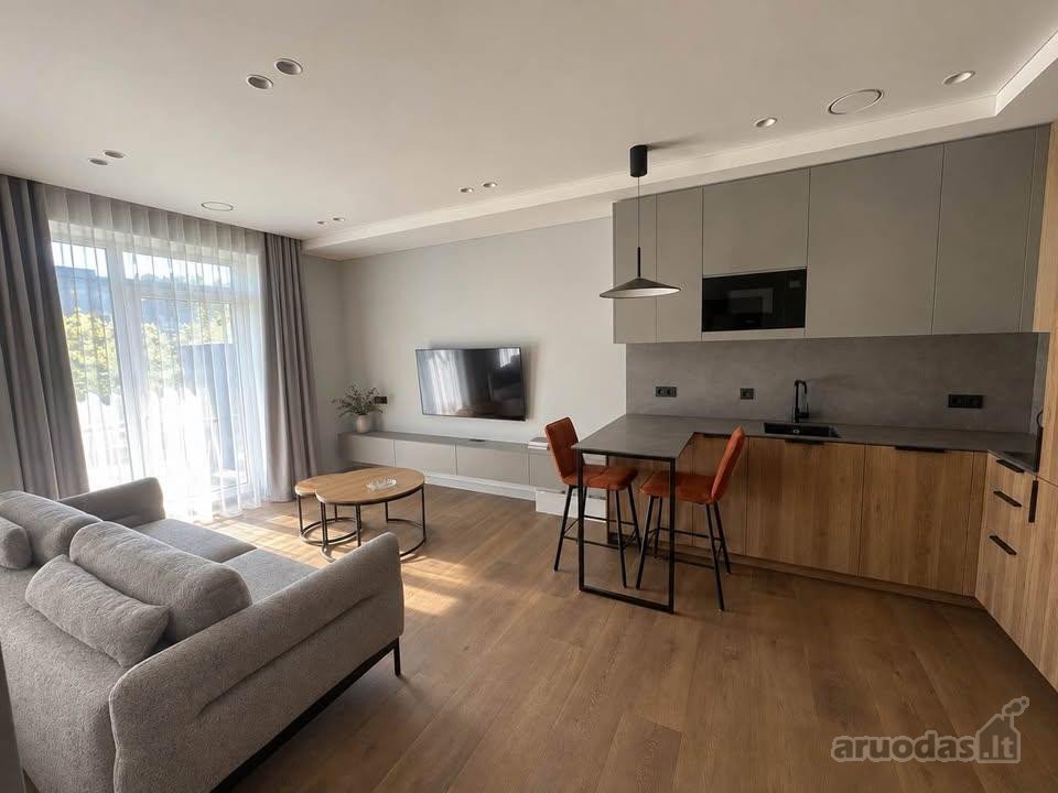 Išnuomojamas naujai įrengtas 33,6 m² butas su
