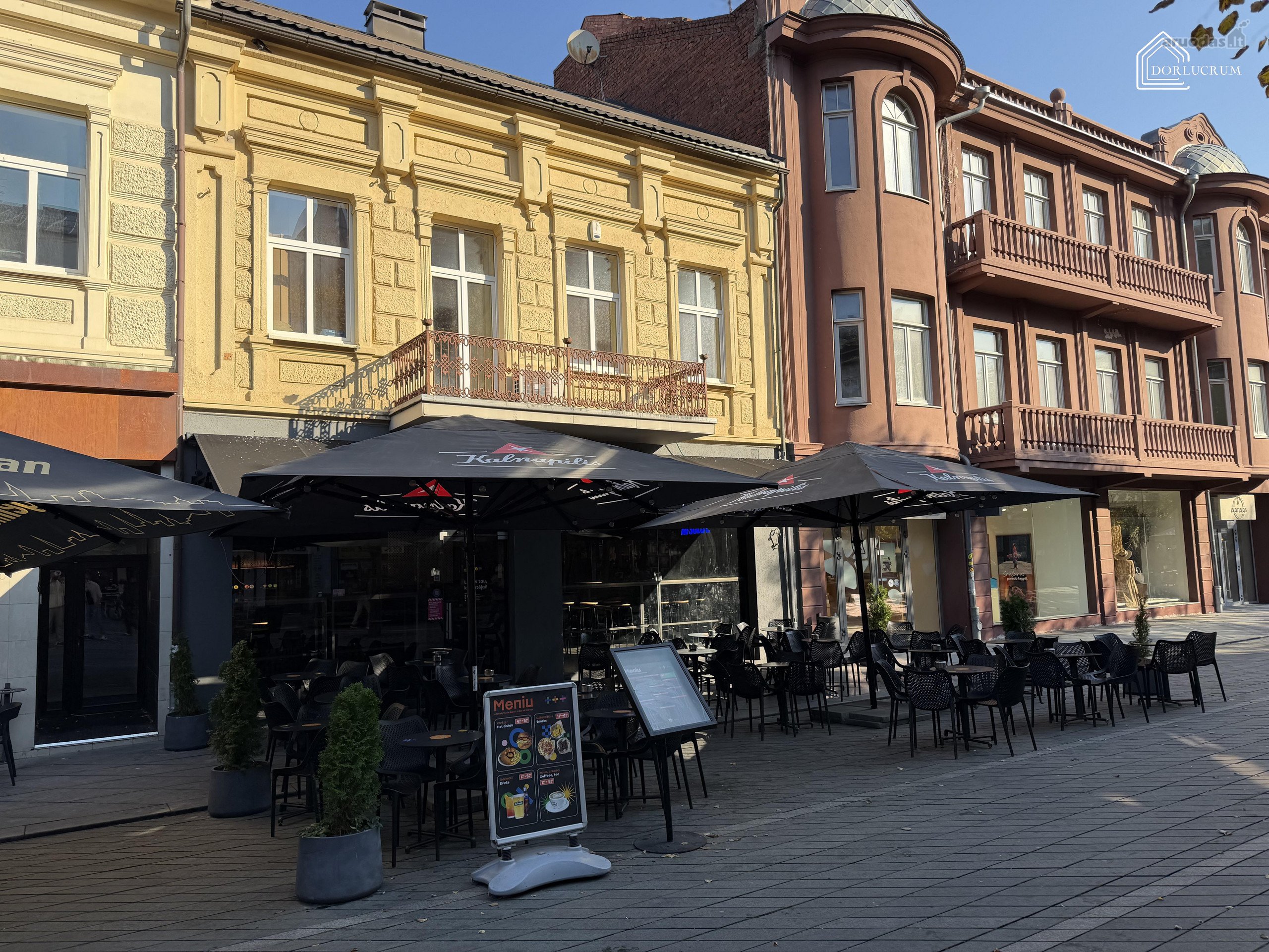 Parduodamos kavinės patalpos Laisvės AL. 72