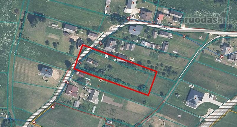 Parduodamas gyvenamasis namas su sklypu 650