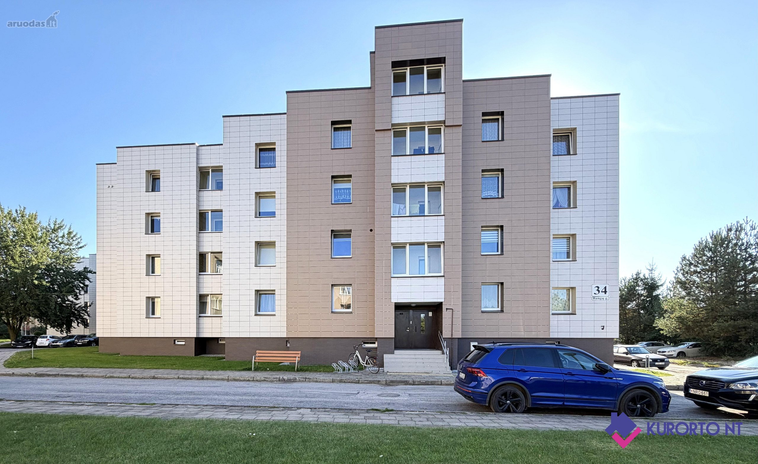 Parduodamas Tvarkingas 2 Kambarių Butas Bangų